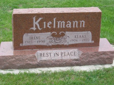KIELMANN, IRENE - Emmet County, Iowa | IRENE KIELMANN 