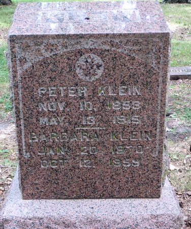 KLEIN, BARBARA - Emmet County, Iowa | BARBARA KLEIN 