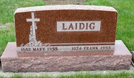 LAIDIG, FRANK WESLEY - Emmet County, Iowa | FRANK WESLEY LAIDIG 
