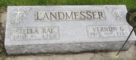 LANDMESSER, STELLA RAE - Emmet County, Iowa | STELLA RAE LANDMESSER 