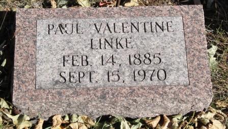 LINKE, PAUL VALENTINE - Emmet County, Iowa | PAUL VALENTINE LINKE 