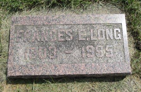 LONG, FRANCES E. - Emmet County, Iowa | FRANCES E. LONG 