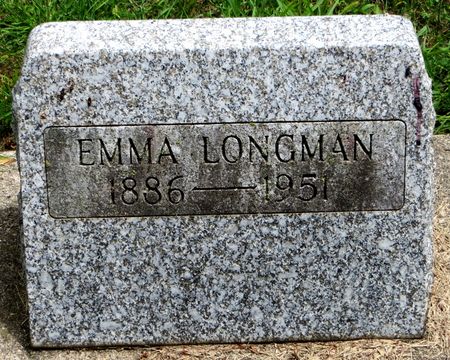 SHUTTLEWORTH LONGMAN, EMMA - Emmet County, Iowa | EMMA SHUTTLEWORTH LONGMAN 