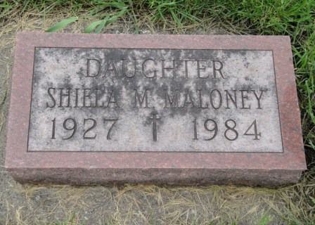 MALONEY, SHIELA M. - Emmet County, Iowa | SHIELA M. MALONEY 