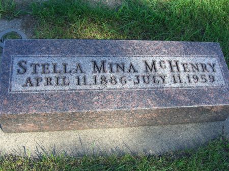 TOSTENRUD MCHENRY, STELLA - Emmet County, Iowa | STELLA TOSTENRUD MCHENRY 