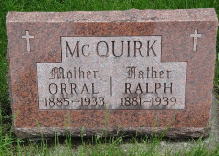 AMLONG MCQUIRK, ORRAL EDWINA - Emmet County, Iowa | ORRAL EDWINA AMLONG MCQUIRK 