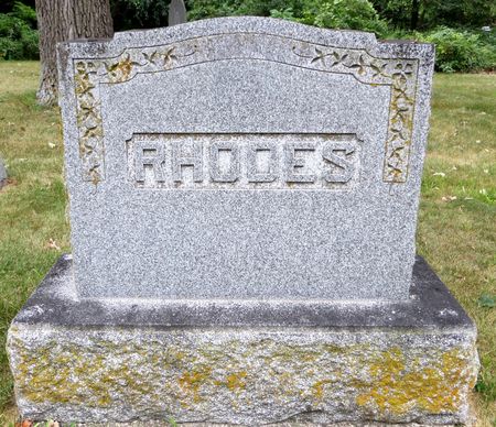 RHODES, FAMILY MONUMENT - Emmet County, Iowa | FAMILY MONUMENT RHODES 