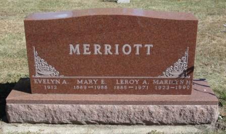 REID MERRIOTT, MARY E. - Emmet County, Iowa | MARY E. REID MERRIOTT 