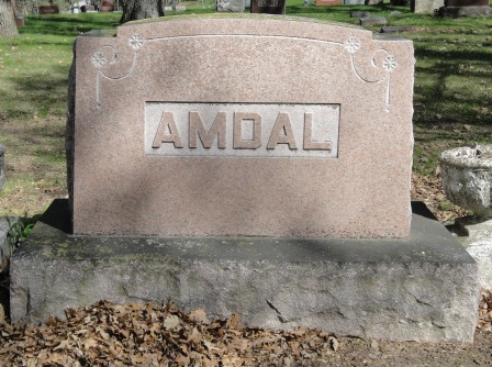 AMDAL, FAMILY MONUMENT - Emmet County, Iowa | FAMILY MONUMENT AMDAL 