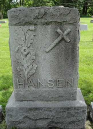 HANSEN, FAMILY MONUMENT - Emmet County, Iowa | FAMILY MONUMENT HANSEN 
