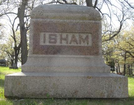 ISHAM, FAMILY MONUMENT - Emmet County, Iowa | FAMILY MONUMENT ISHAM 