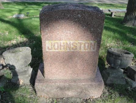 JOHNSTON, FAMILY MONUMENT - Emmet County, Iowa | FAMILY MONUMENT JOHNSTON 