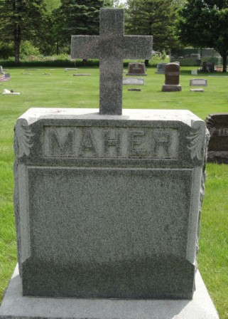 MAHER, FAMILY MONUMENT - Emmet County, Iowa | FAMILY MONUMENT MAHER 