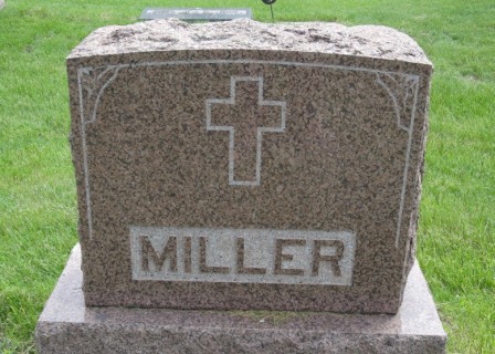 MILLER, FAMILY MONUMENT - Emmet County, Iowa | FAMILY MONUMENT MILLER 