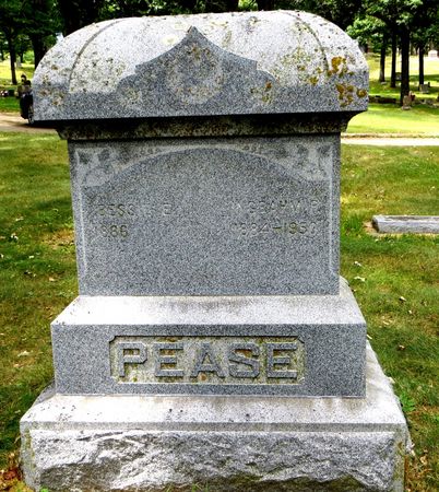 PEASE, FAMILY MONUMENT - Emmet County, Iowa | FAMILY MONUMENT PEASE 