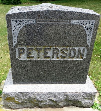 PETERSON, FAMILY MONUMENT - Emmet County, Iowa | FAMILY MONUMENT PETERSON 
