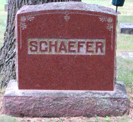SCHAEFER, FAMILY MONUMENT - Emmet County, Iowa | FAMILY MONUMENT SCHAEFER 