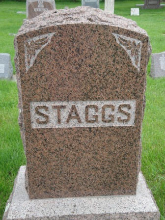 STAGGS, FAMILY MONUMENT - Emmet County, Iowa | FAMILY MONUMENT STAGGS 