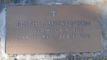 NELSON MORTENSON, EDITH LORRAINE - Emmet County, Iowa | EDITH LORRAINE NELSON MORTENSON 