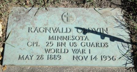 OEDVIN, RAGNVALD - Emmet County, Iowa | RAGNVALD OEDVIN 