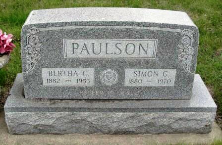 PAULSON, SIMON GUNDER - Emmet County, Iowa | SIMON GUNDER PAULSON 