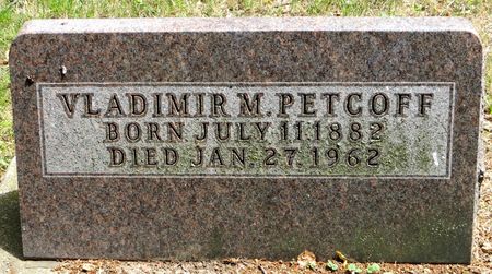 PETCOFF, VLADIMIR M. - Emmet County, Iowa | VLADIMIR M. PETCOFF 
