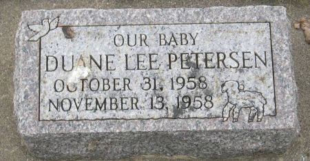 PETERSEN, DUANE LEE - Emmet County, Iowa | DUANE LEE PETERSEN 