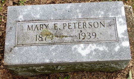 PETERSON, MARY E. - Emmet County, Iowa | MARY E. PETERSON 