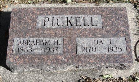 MERRIOTT PICKELL, IDA JULIA - Emmet County, Iowa | IDA JULIA MERRIOTT PICKELL 