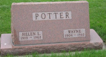 POTTER, HELEN L. - Emmet County, Iowa | HELEN L. POTTER 
