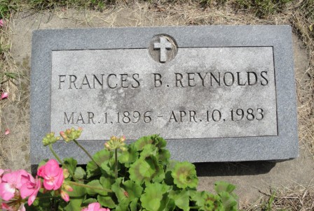 REYNOLDS, FRANCES B. - Emmet County, Iowa | FRANCES B. REYNOLDS 