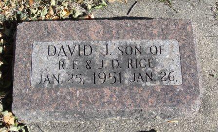 RICE, DAVID J. - Emmet County, Iowa | DAVID J. RICE 