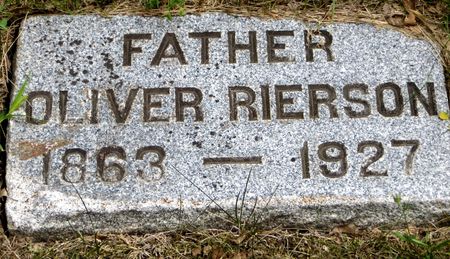 RIERSON, OLIVER - Emmet County, Iowa | OLIVER RIERSON 
