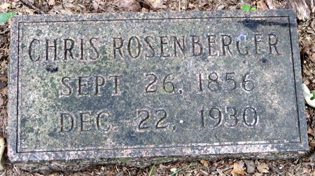 ROSENBERGER, CHRIS - Emmet County, Iowa | CHRIS ROSENBERGER 