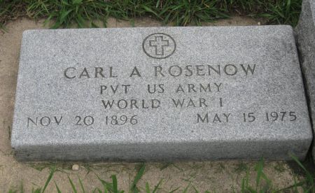 ROSENOW, CARL A. - Emmet County, Iowa | CARL A. ROSENOW 