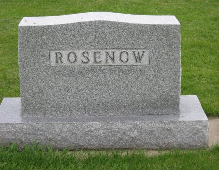 ROSENOW, FAMILY MONUMENT - Emmet County, Iowa | FAMILY MONUMENT ROSENOW 