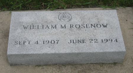 ROSENOW, WILLIAM M. - Emmet County, Iowa | WILLIAM M. ROSENOW 