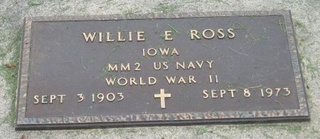 ROSS, WILLIE E. - Emmet County, Iowa | WILLIE E. ROSS 