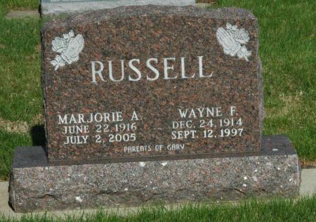 RUSSELL, MARJORIE A. - Emmet County, Iowa | MARJORIE A. RUSSELL 