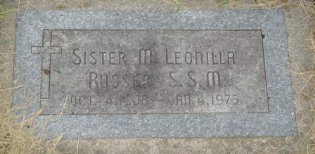 RUSSER, M. LEONILLA - Emmet County, Iowa | M. LEONILLA RUSSER 
