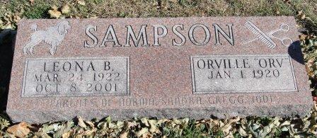 SAMPSON, LEONA B. - Emmet County, Iowa | LEONA B. SAMPSON 