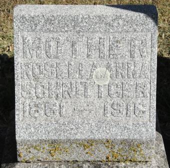 SCHNITTGER, ROSELLA ANNA 