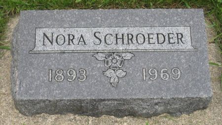 SCHROEDER, NORA - Emmet County, Iowa | NORA SCHROEDER 