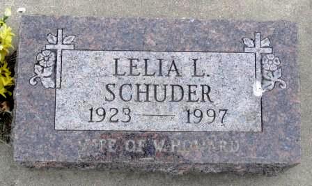 SCHUDER, LEILIA LOUISE 