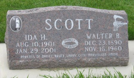 SCOTT, WALTER BYRON - Emmet County, Iowa | WALTER BYRON SCOTT 