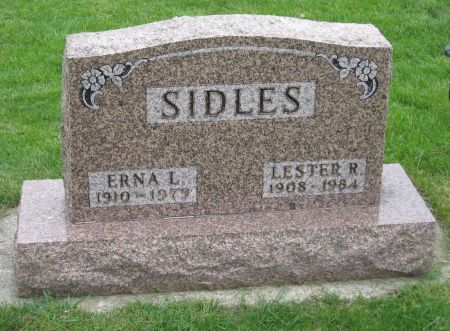 SIDLES, ERNA L. - Emmet County, Iowa | ERNA L. SIDLES 