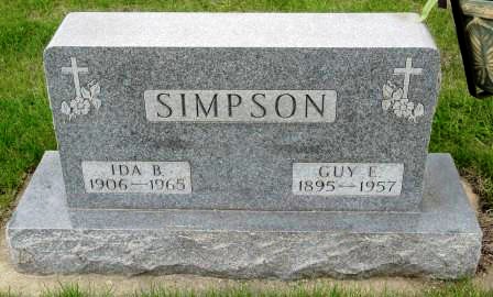 SIMPSON, GUY EDGAR - Emmet County, Iowa | GUY EDGAR SIMPSON 