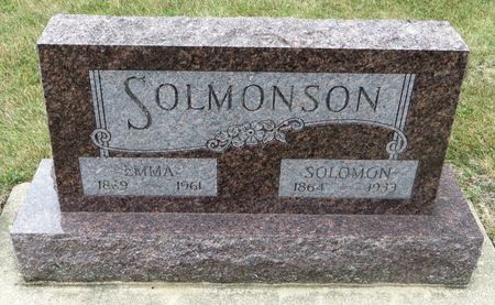 JOHNSON SOLMONSON, EMMA - Emmet County, Iowa | EMMA JOHNSON SOLMONSON 