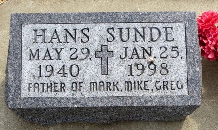 SUNDE, HANS - Emmet County, Iowa | HANS SUNDE 