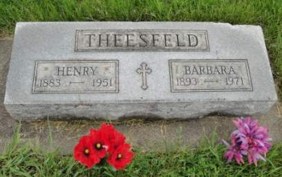 THEESFELD, BARBARA - Emmet County, Iowa | BARBARA THEESFELD 
